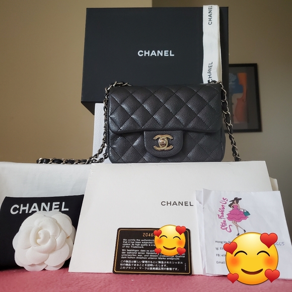 CHANEL Handbags - Chanel Black Quilted Leather Bag